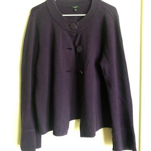 Short purple coat